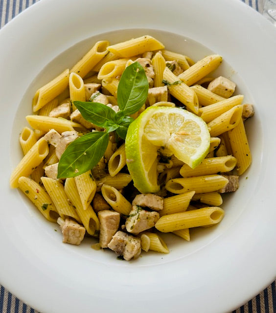 Penne à l'espadon